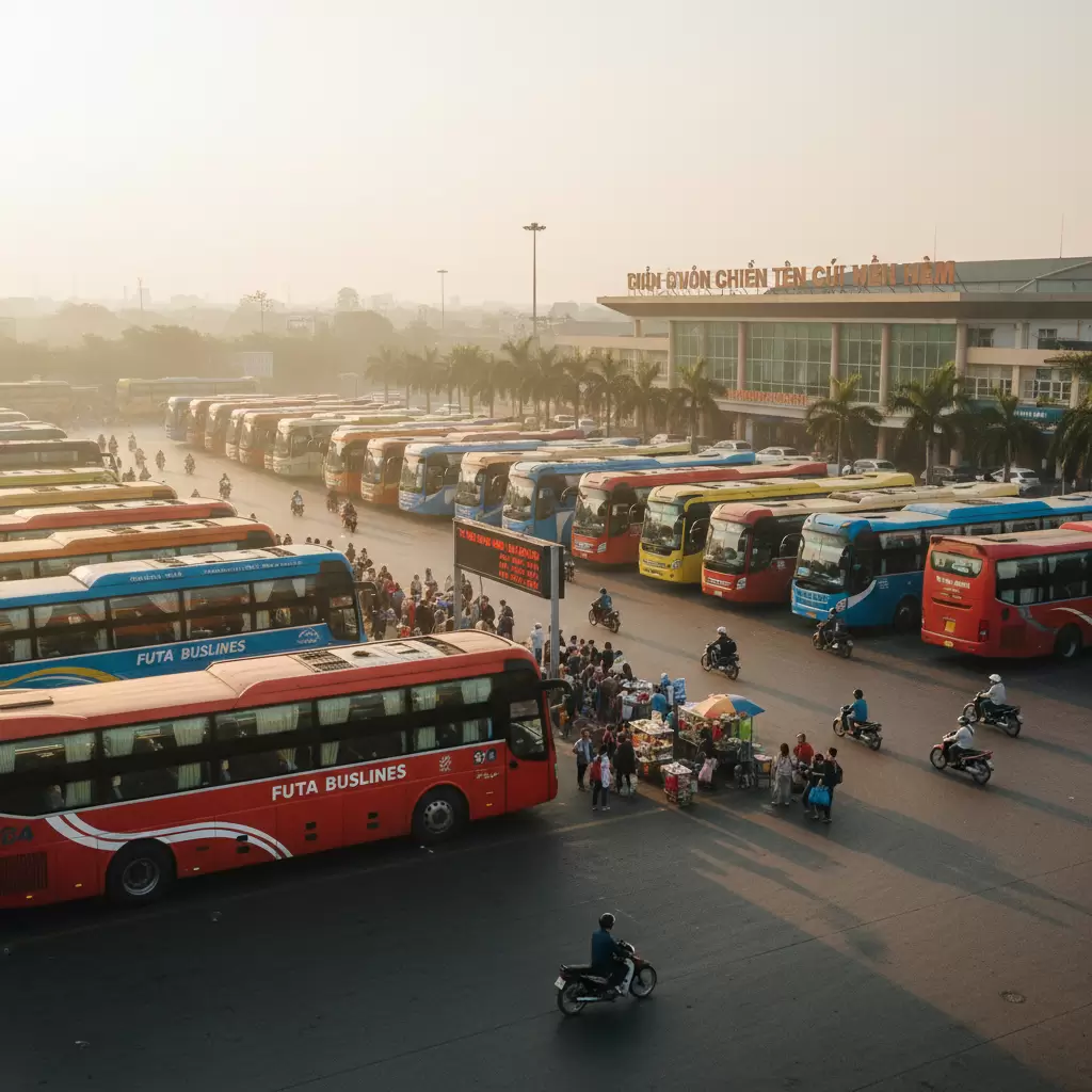 gemini_image_1767170174 Toàn cảnh Bến Xe Biên Hòa cửa ngõ giao thông quan trọng của Đồng Nai