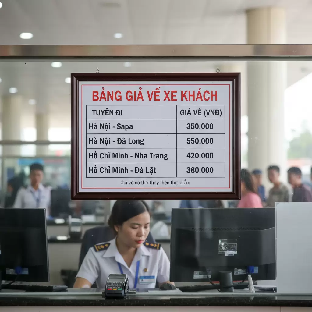 gemini_image_1767170175-1 Bảng giá vé tham khảo tại Bến Xe Biên Hòa cho các tuyến phổ biến