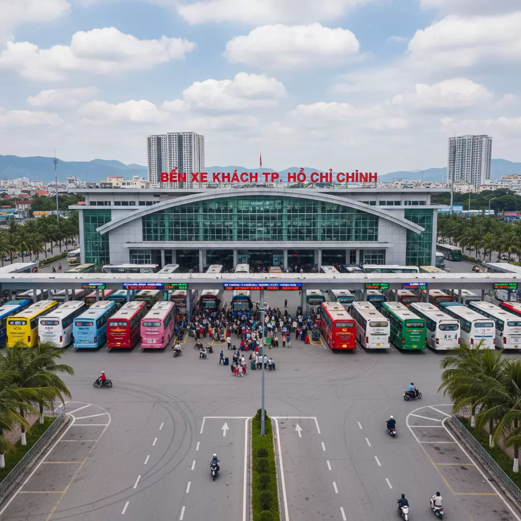 gemini_image_1767170789 Bến Xe Biên Hòa là trung tâm trung chuyển hành khách quan trọng kết nối nhiều tuyến đường