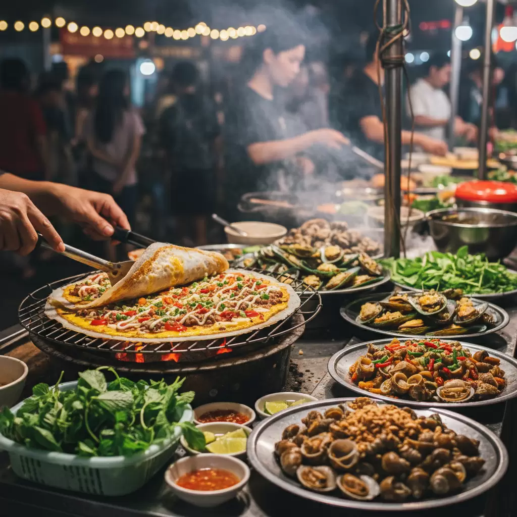 Thế giới ẩm thực đường phố đa dạng tại Chợ đêm Biên Hòa