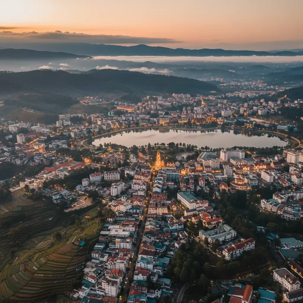 Đà Lạt là điểm đến lý tưởng cho những ai tìm kiếm không gian nghỉ dưỡng mát mẻ và yên bình