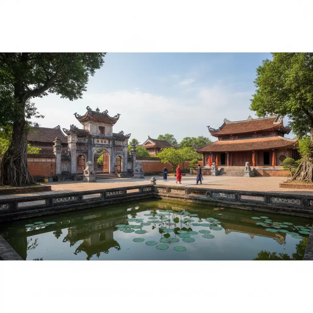 gemini_image_1767177986-1 Văn miếu Trấn Biên biểu tượng văn hóa lịch sử quan trọng và là điểm tham quan không thể bỏ qua tại Biên Hòa