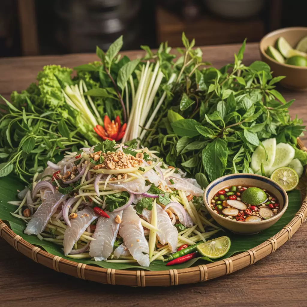 Gỏi cá Biên Hòa món đặc sản nổi tiếng với hương vị độc đáo của vùng đất này