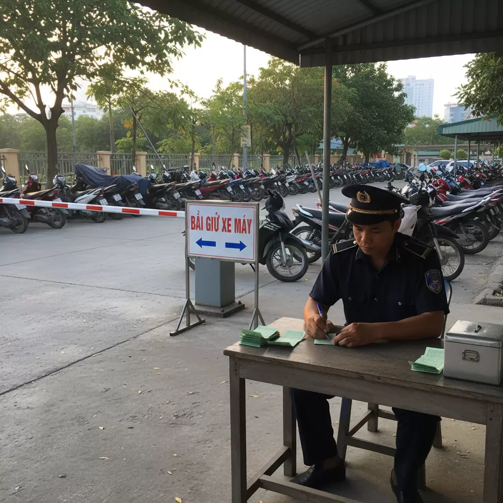 Thủ tục gửi xe qua đêm cần được thực hiện cẩn thận đặc biệt là việc kiểm tra và giữ vé xe