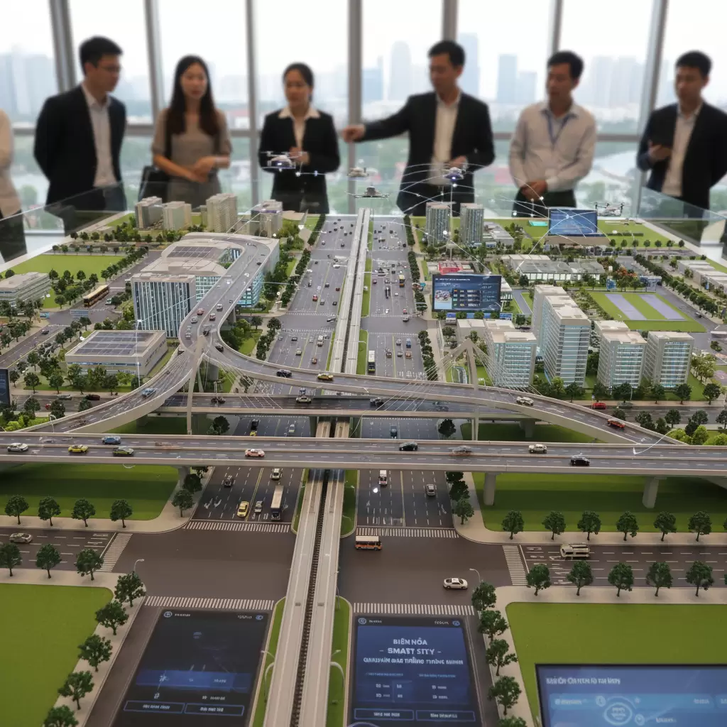 Đề xuất xây dựng cầu vượt và áp dụng hệ thống điều tiết giao thông thông minh để giải quyết ùn tắc