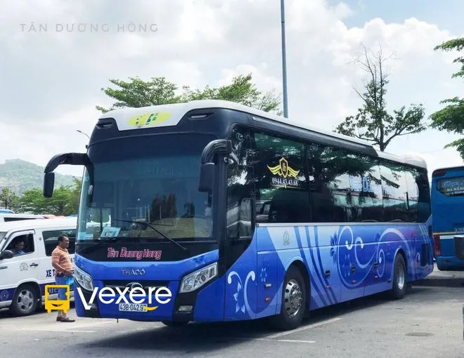 Hệ thống xe giường nằm hiện đại của nhà xe Tân Dương Hồng phục vụ hành khách