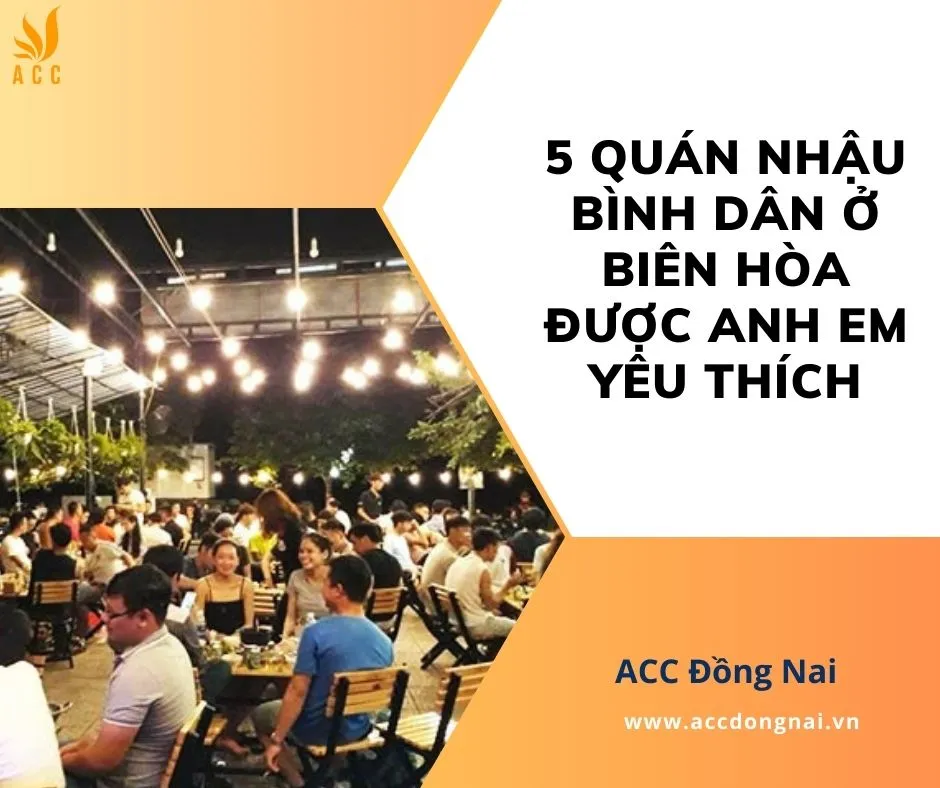 Không gian nhộn nhịp tại một quán nhậu bình dân nổi tiếng ở Biên Hòa