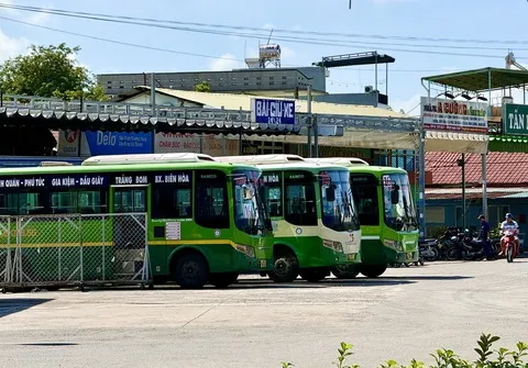 Các tuyến xe buýt nội thành Biên Hòa phục vụ nhu cầu đi lại của người dân