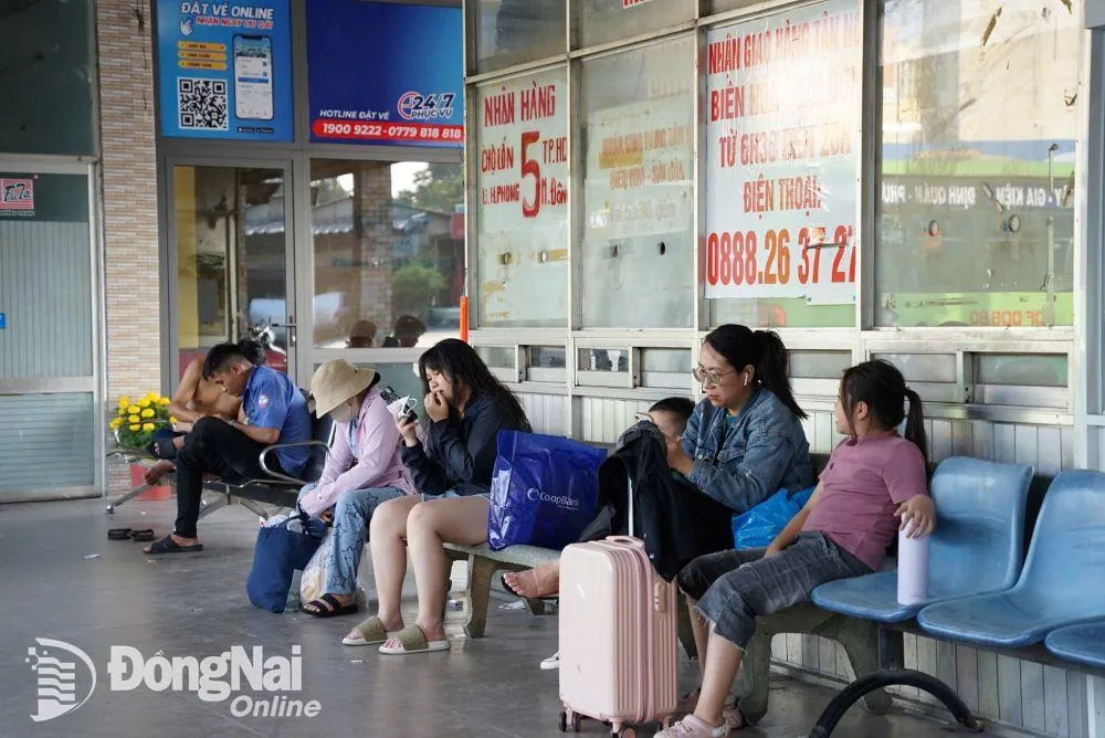 Toàn cảnh bến xe Biên Hòa  Điểm xuất phát của nhiều tuyến xe khách liên tỉnh đi phía Bắc