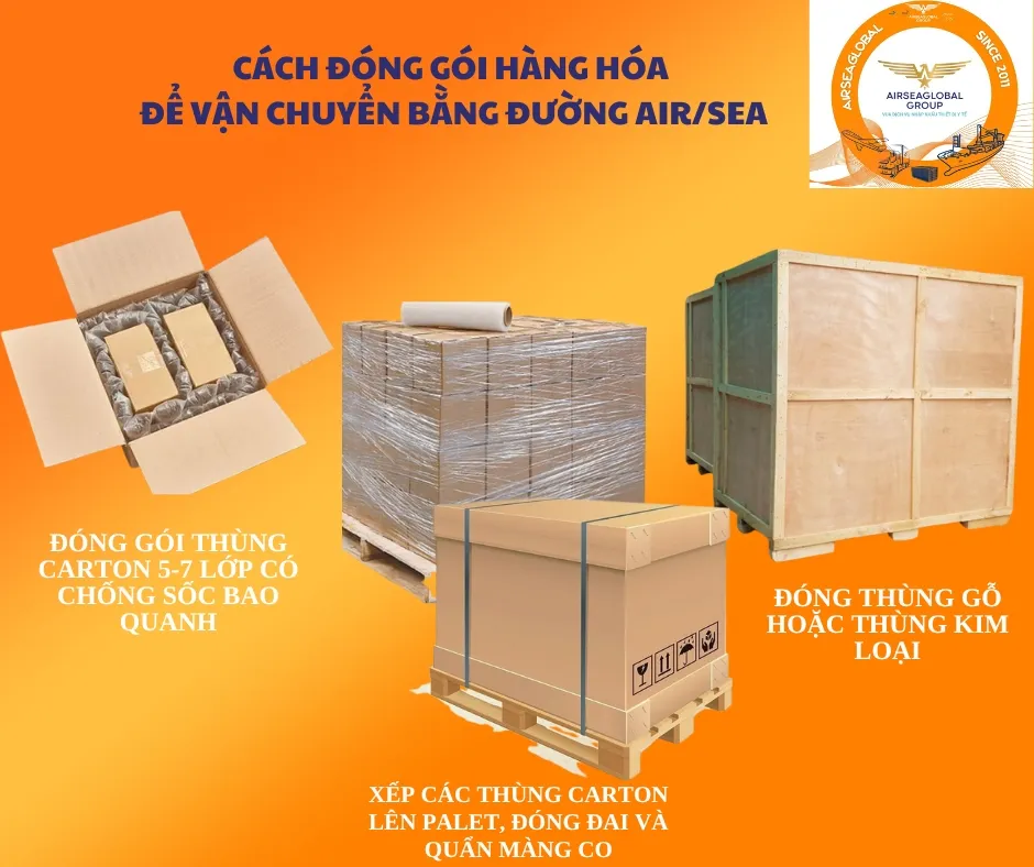 Đóng gói đúng cách giúp hàng hóa an toàn tuyệt đối suốt hành trình từ Biên Hòa về Cần Thơ
