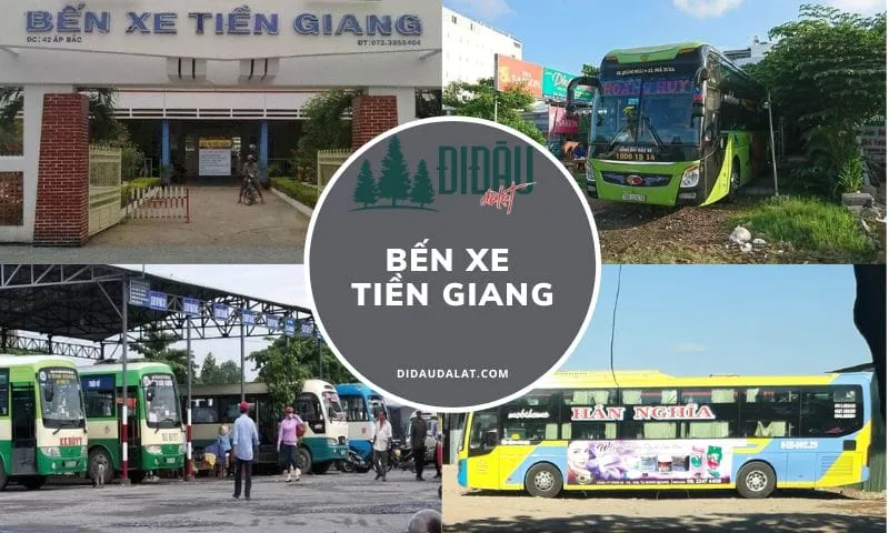 Khu vực đón trả khách của nhà xe Thanh Sang tại Tiền Giang luôn đảm bảo đúng giờ
