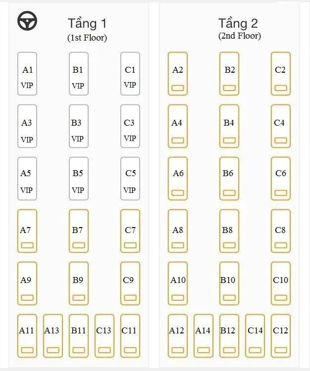 Hành khách nên chủ động chọn vị trí giường nằm sớm để có trải nghiệm tốt nhất