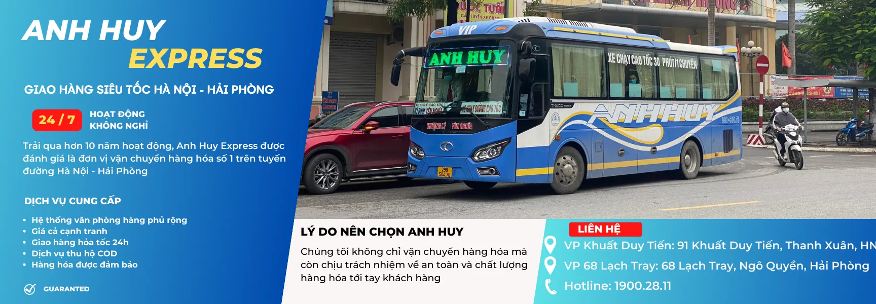 Kế Nghi cung cấp dịch vụ vận chuyển hàng hóa nhanh chóng và an toàn