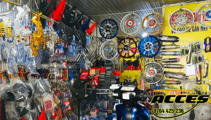 Lựa chọn linh kiện chính hãng tại các tiệm uy tín giúp đảm bảo tuổi thọ cho xe máy