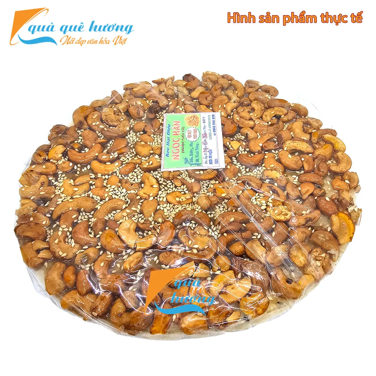 Kẹo hạt điều  món quà dinh dưỡng và tinh tế
