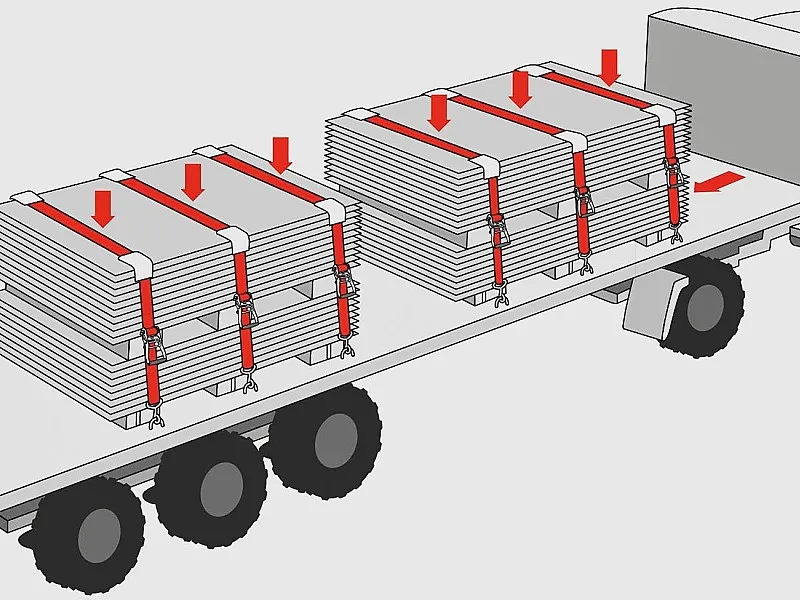 Vận chuyển máy móc thiết bị đòi hỏi kỹ thuật gia cố và chằng buộc khắt khe