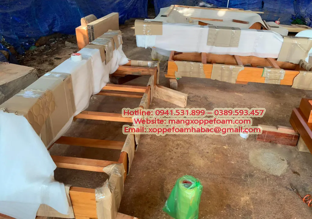 Kỹ thuật bao lót đồ gỗ mỹ nghệ nhiều lớp để đảm bảo an toàn khi vận chuyển