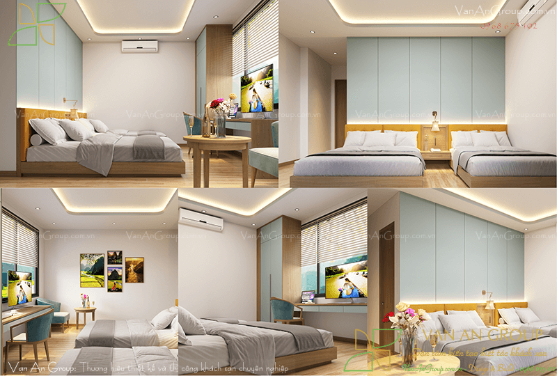 Các nhà nghỉ phân khúc tiêu chuẩn tại Biên Hòa thường có không gian thoáng đãng và đầy đủ tiện nghi