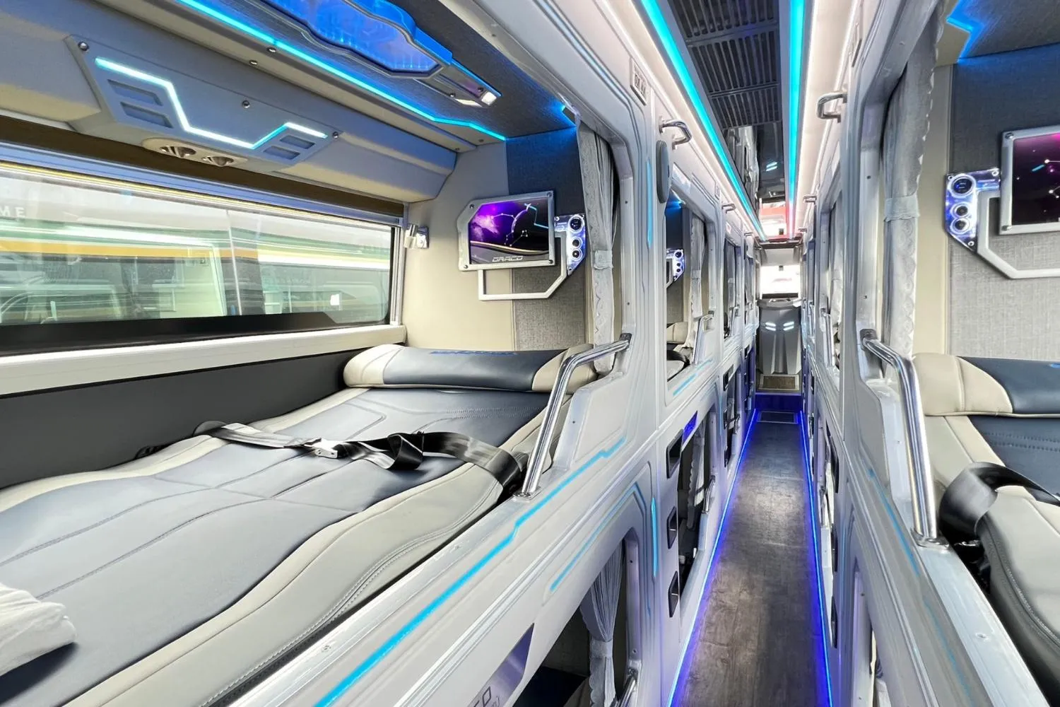 Xe giường nằm hiện đại là lựa chọn hàng đầu cho hành trình đến Tuyên Quang