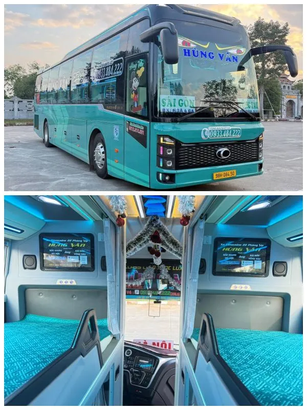 Dịch vụ xe khách giường nằm đi Bắc Giang mang đến trải nghiệm di chuyển sang trọng và thoải mái