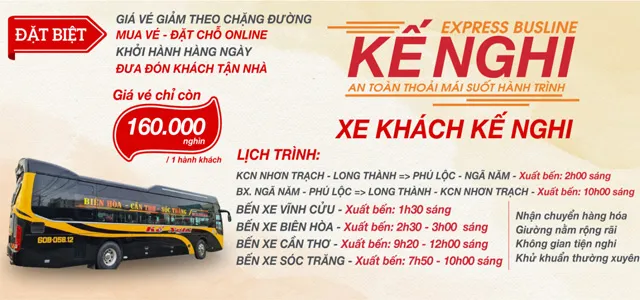 Lịch trình xe chạy dày đặc giúp hành khách linh hoạt trong việc sắp xếp thời gian